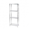 SCAFFALE METALLO 4 RIPIANI 60X35X168