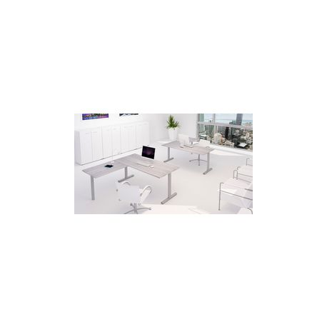 SCRIVANIA ROVERE GAMBA A T 160X80 PR