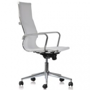 SEDIA STAR SCHIENALE ALTO BIANCO PR