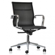 SEDIA STAR SCHIENALE BASSO NERO PR