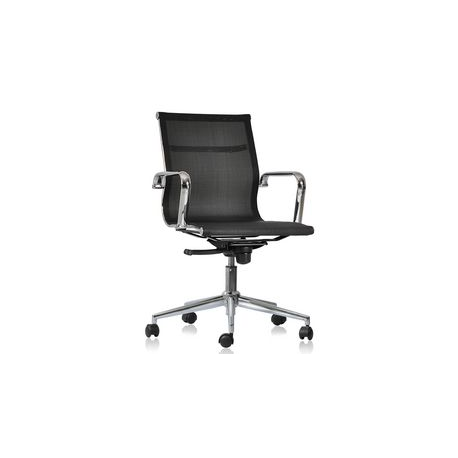 SEDIA STAR SCHIENALE BASSO NERO PR
