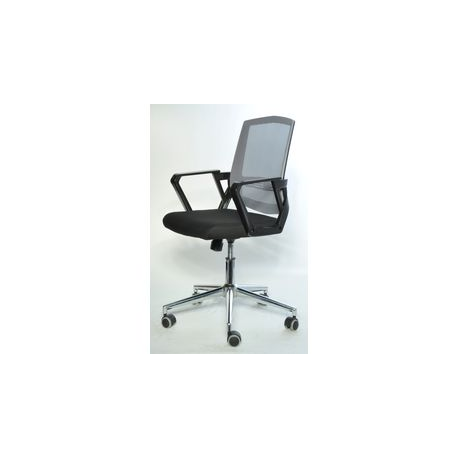 SEDIA OPERATORE ELETTRA NERO GRIGIO PR