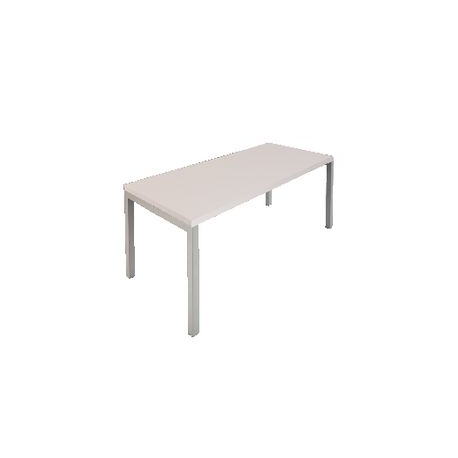 SCRIVANIA BIANCO GAMBA A PONTE 160X80