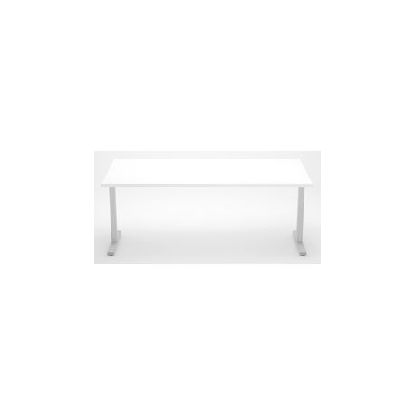 SCRIVANIA BIANCO GAMBA A T 120X80 PR