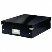 SCATOLA ORGANIZER NERO CLICK STORE