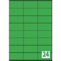 ETICHETTE MULTIFUNZIONE FLUORESCENTI VERDE LASER TICO 70X36MM 1680 PZ