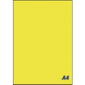 ETICHETTE MULTIFUNZIONE FLUORESCENTI GIALLO LASER TICO 210X297MM 70 PZ