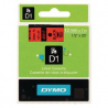 DYMO NASTRI 12MMX7M NERO-ROSSO