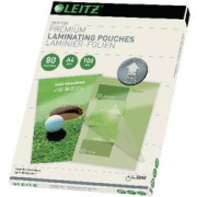 PK100 POUCHES LEITZ 80 MIC UDT LUCIDE