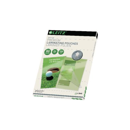 PK100 POUCHES LEITZ 80 MIC UDT LUCIDE
