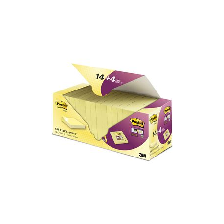 CF 14+4 SS NOTES POST-IT GL CANARY STAND