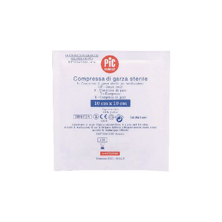 CF10 GARZE COMPRES. STER. 10X10 4 STRATI