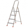 SCALA A FORBICE 4 GRADINI IN ALLUMINIO