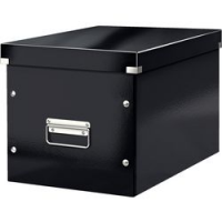 SCATOLA CUBO L NERO CLICK STORE