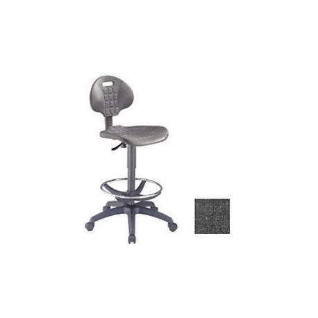 SEDIA DISEGNATORE POLIURET SU RUOTE NO