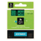 DYMO NASTRO 12MMX7M NERO-VERDE