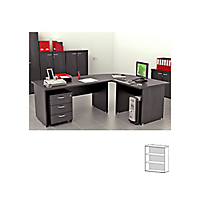 Mobile Medio Giorno 2R Lione 80X35X120 Nero