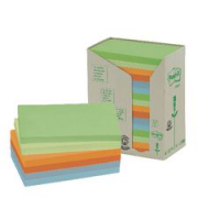 16 POST IT RICICLATI 76X127 PASTELLO
