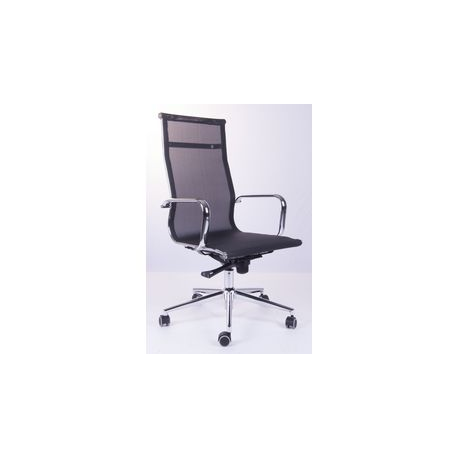SEDIA STAR SCHIENALE ALTO NERO PR