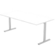 SCRIVANIA BIANCO GAMBA A T 160X80 PR