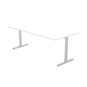 SCRIVANIA BIANCO GAMBA A T 160X80 PR