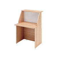 BANCONE RECEPTION 80CM MUSA BI BI NOCE