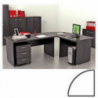 Angolare 90 Lione 80X2,2X80 Nero