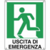 CART USCITA DI EMERGENZA A SX 25X31CM