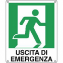 CART.ALLUM USCITA DI EMERG DX 25X31CM