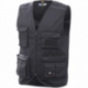 GILET GRIGIO L MULTITASCHE CHROME