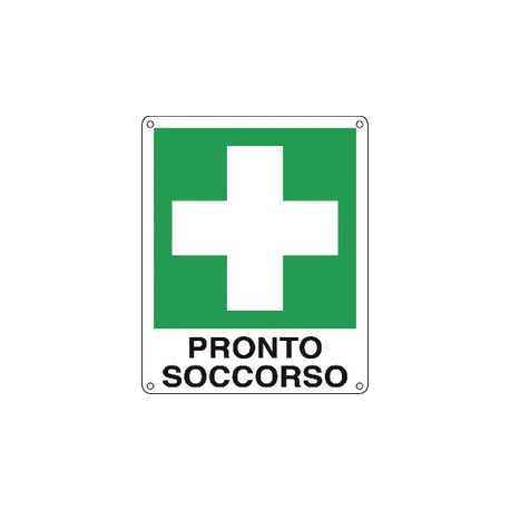 CARTELLO ALL. 12X14,5 PRONTO SOCCORSO