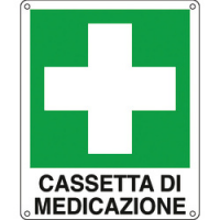 CART CASSETTA DI MEDICAZIONE 12X14.5C