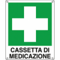 CART CASSETTA DI MEDICAZIONE 12X14.5C