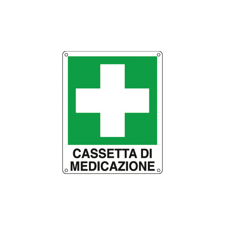 CART CASSETTA DI MEDICAZIONE 12X14.5C