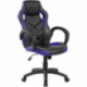POLTRONA GAMING NERA E BLU IN PU      DL
