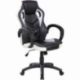 POLTRONA GAMING  NERA E BIANCA IN PU  DL