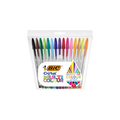 CF15 PENNE SFERA ASS BIC CRISTAL MULTIC