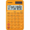 CALCOLATRICE ARANCIONE CASIO 10 DIGITI