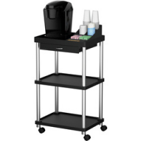 CARRELLO CON RUOTE NERO CEP TAKE A BREAK