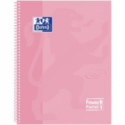 QUAD MAXI SPIR ROSA OXF POSTEL A4+ 5MM