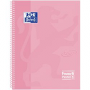 QUAD MAXI SPIR ROSA OXF POSTEL A4+ 5MM