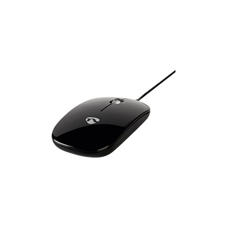 MOUSE NERO ULTRASOTTILE NEDIS