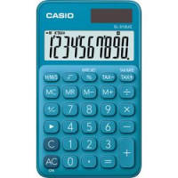 CALCOLATRICE BLU CASIO 10 DIGITI