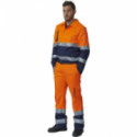 PANTALONE BICOLORE ARANC./BLU XL HV