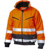 BOMBER BICOLORE CORPETTO XL ARANC/BLU HV