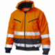 BOMBER BICOLORE L ARANC/BLU CORPETTO HV