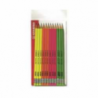 CF12 MATITE HB GOMMA STABILO SWANO FLUO