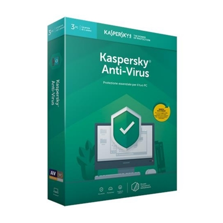 KASPERSKY BOX ANTIVIRUS 2020 -- 1PC (KL1171T5AFS-20SLIM)