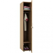 SPOGLIATOIO 1 POSTO IN LEGNO NOCE CHIA