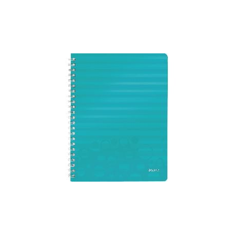 BLOCCO ACQUA MARINA LEITZ WOW A QUADR A4
